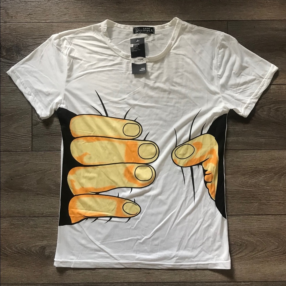 Funny Big Hand Squeeze T-Shirt Unique Artwork
